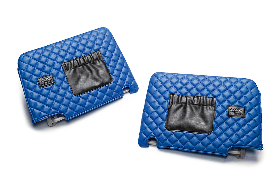 キルティング ブルー（表）