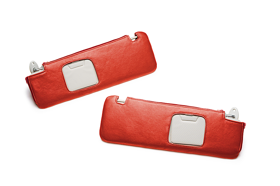 キルティング レッド（裏）