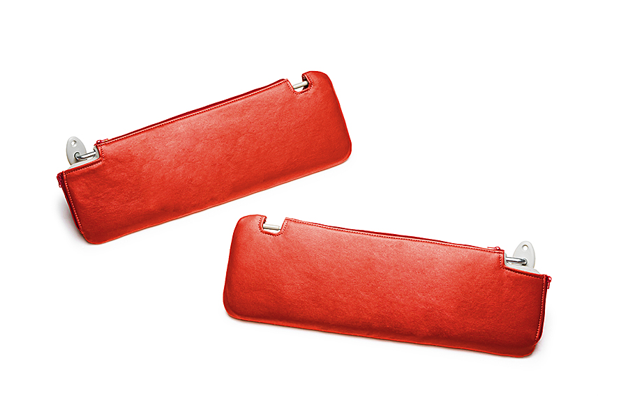 キルティング レッド（裏）