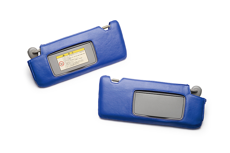 キルティング ブルー（裏）