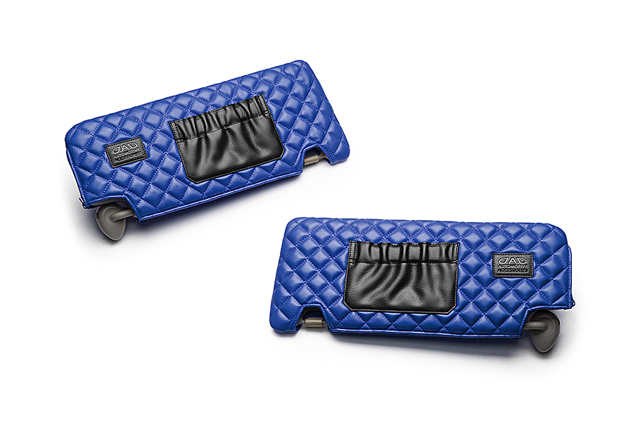 キルティング ブルー（表）