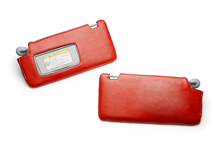 キルティング レッド（裏）