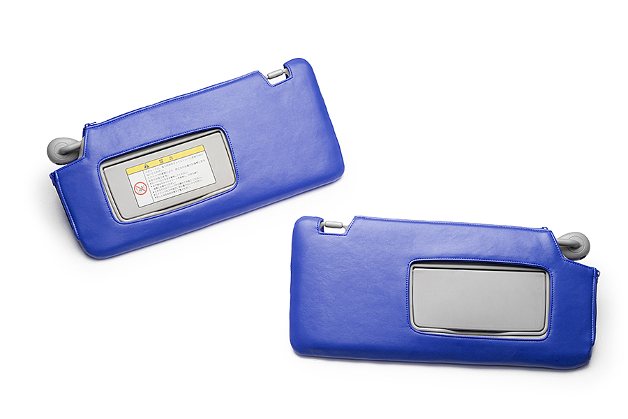 キルティング ブルー（裏）