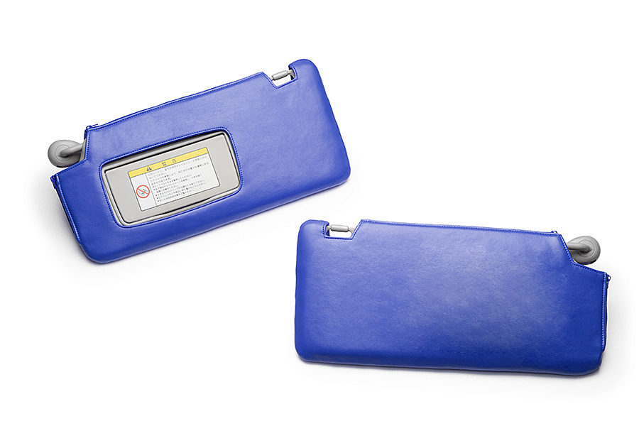 キルティング ブルー（裏）