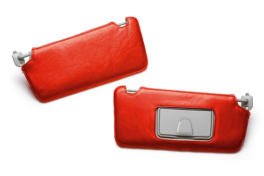 キルティング レッド（裏）