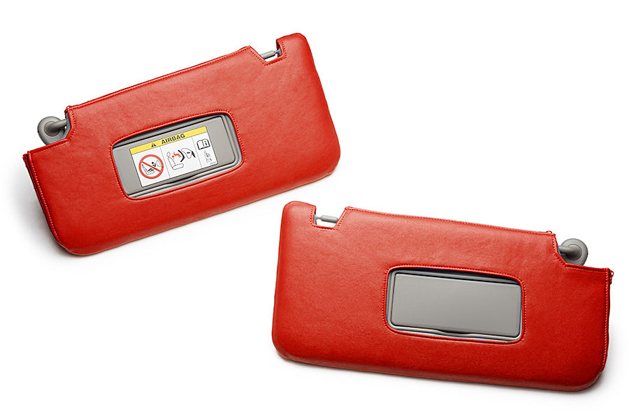 キルティング レッド（裏）