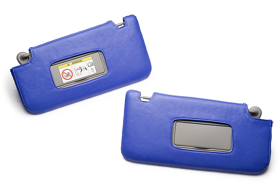 キルティング ブルー（裏）