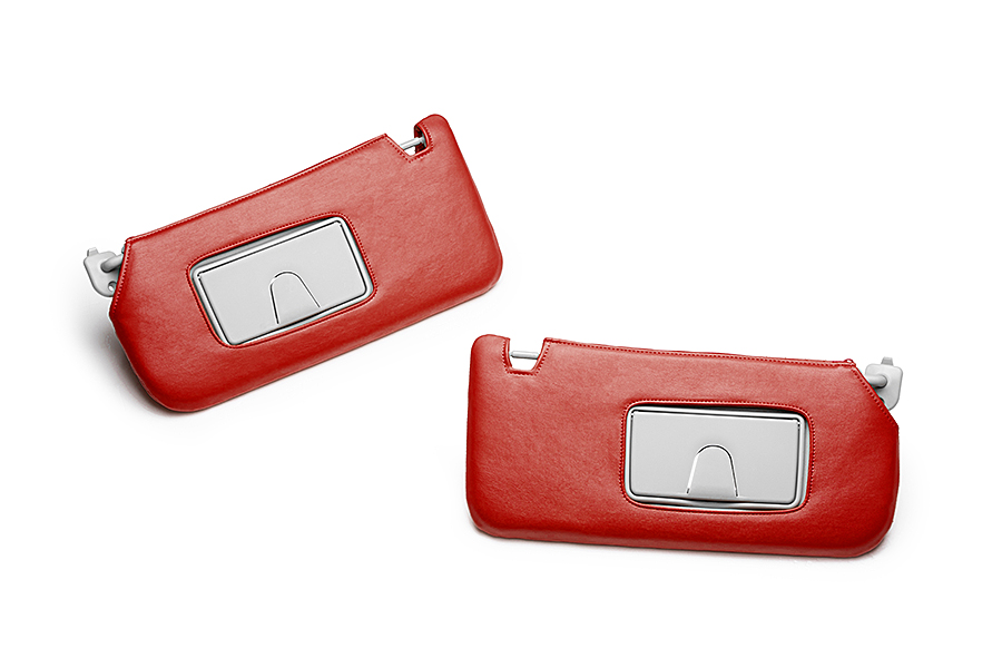 キルティング レッド（裏）