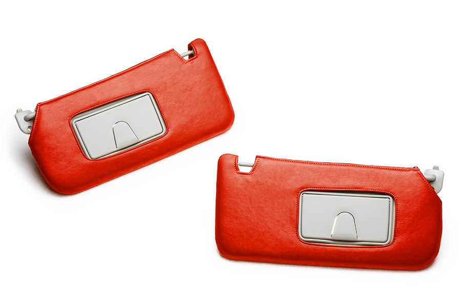 キルティング レッド（裏）