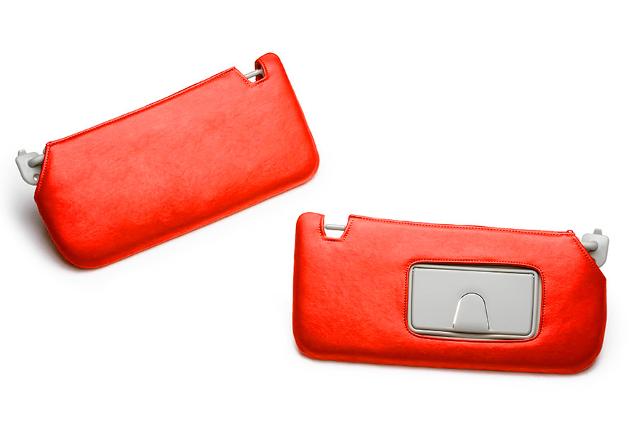 キルティング レッド（裏）