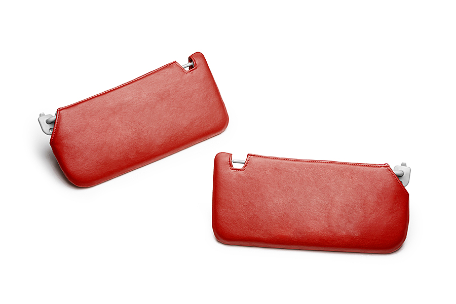 キルティング レッド（裏）