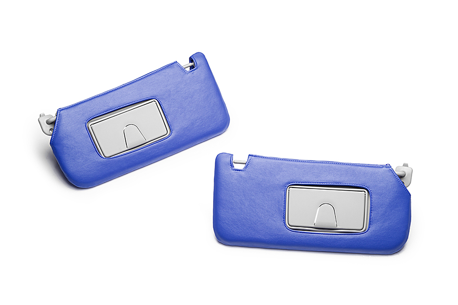 キルティング ブルー（裏）