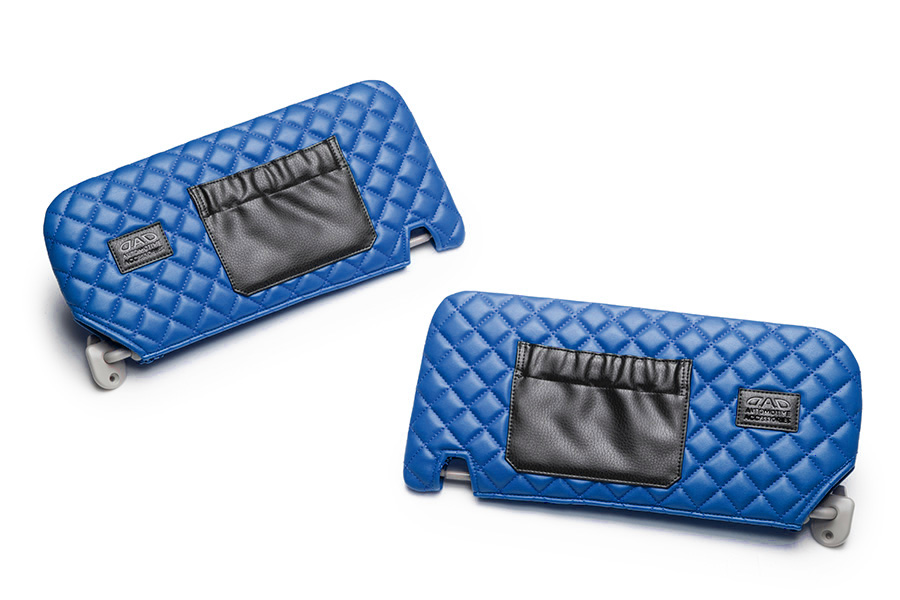 キルティング ブルー（表）