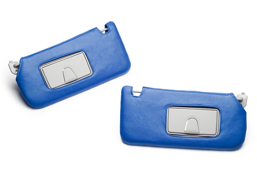 キルティング ブルー（裏）