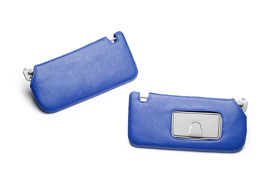 キルティング ブルー（裏）