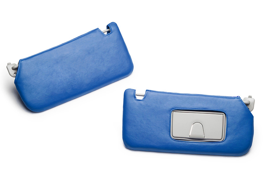 キルティング ブルー（裏）