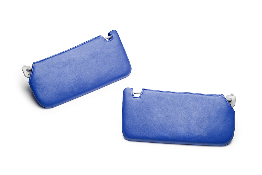 キルティング ブルー（裏）