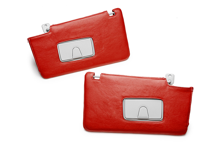 キルティング レッド（裏）