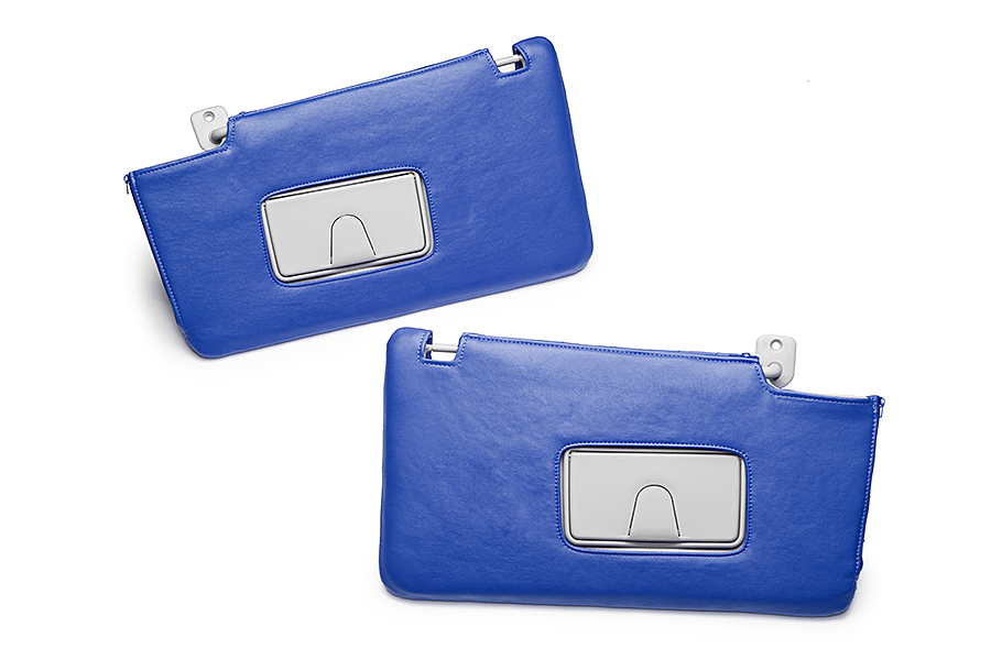 キルティング ブルー（裏）