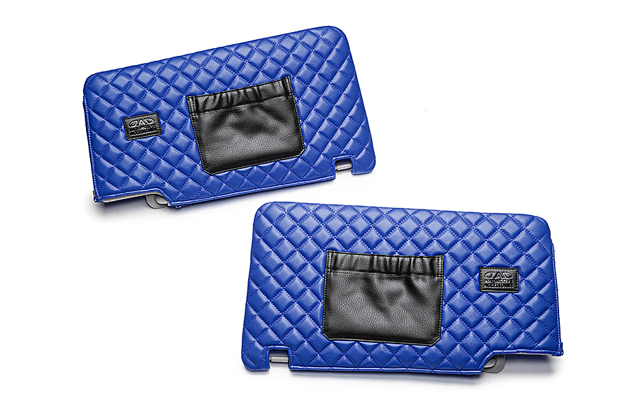 キルティング ブルー（表）