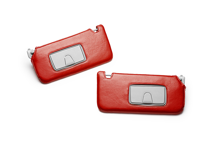 キルティング レッド（裏）