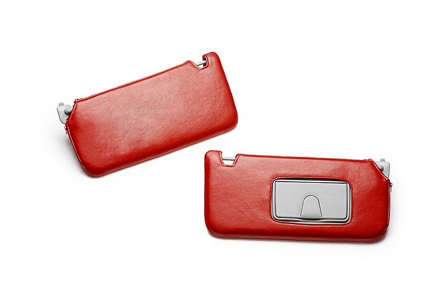 キルティング レッド（裏）