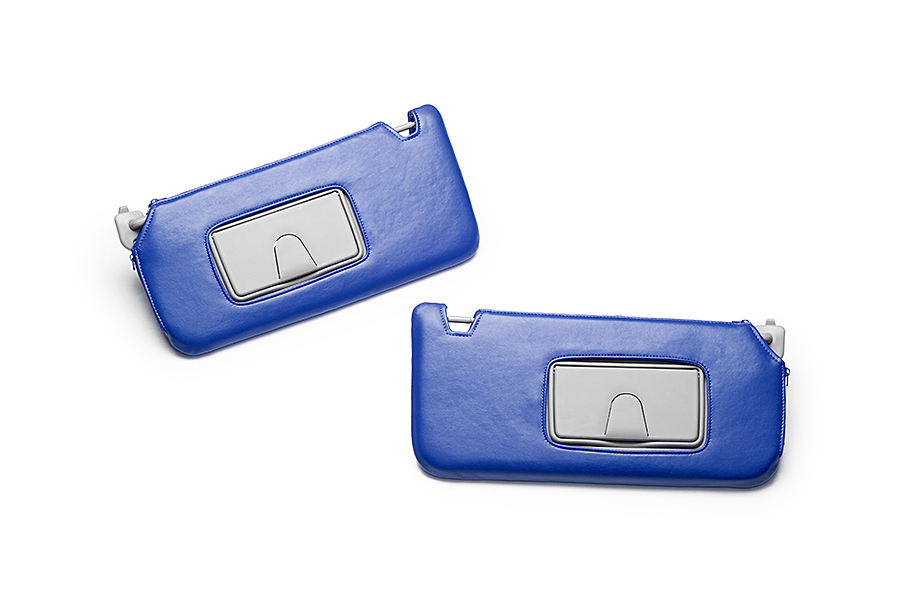 キルティング ブルー（裏）