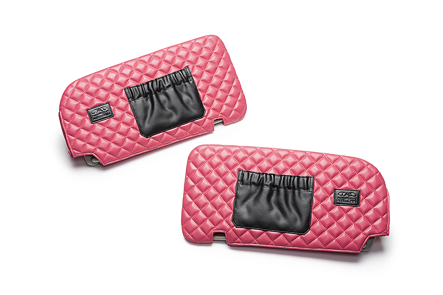 キルティング ピンク（表）