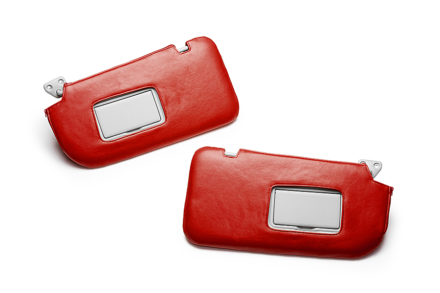 キルティング レッド（裏）