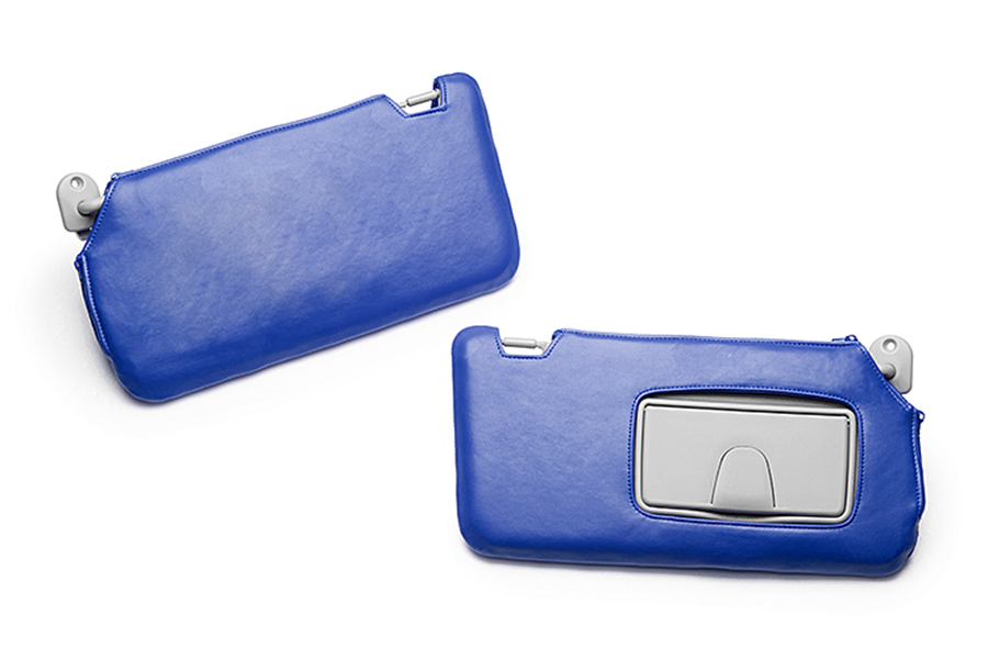 キルティング ブルー（裏）