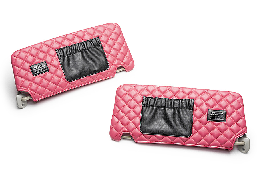 キルティング ピンク（表）