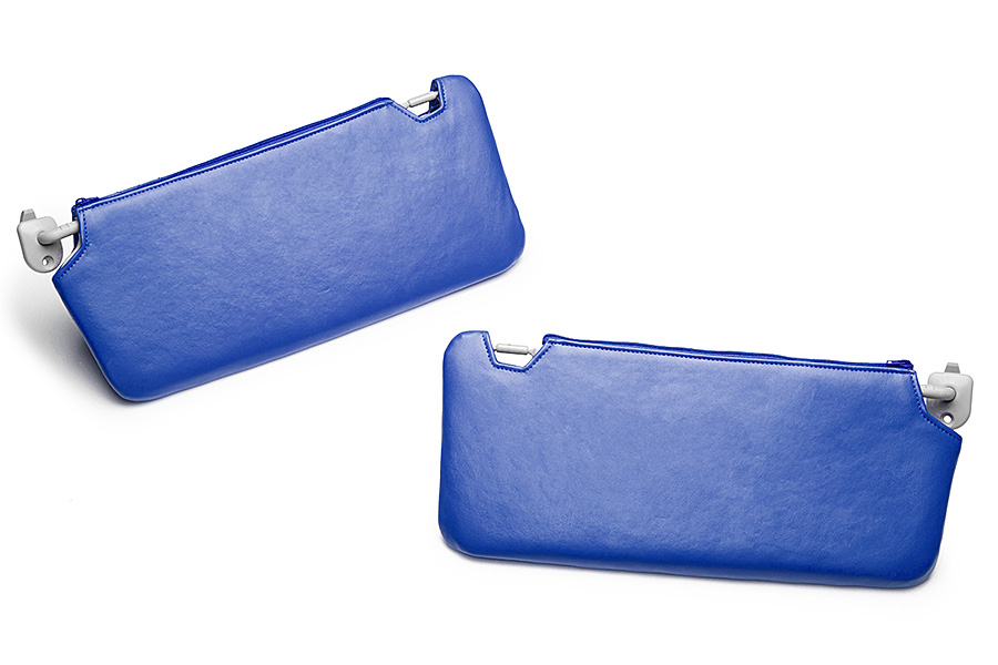 キルティング ブルー（裏）