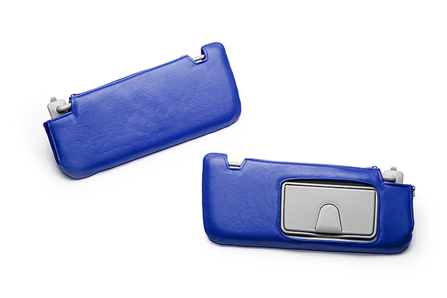 キルティング ブルー（裏）