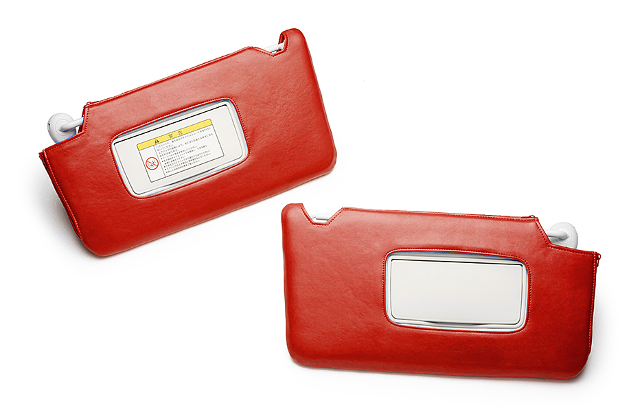 キルティング レッド（裏）