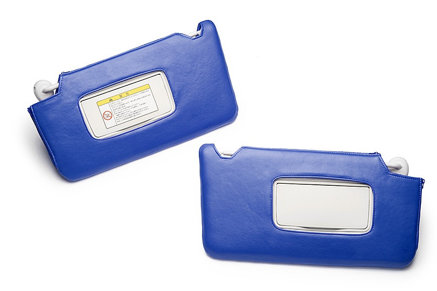 キルティング ブルー（裏）