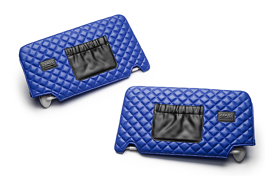 キルティング ブルー（表）