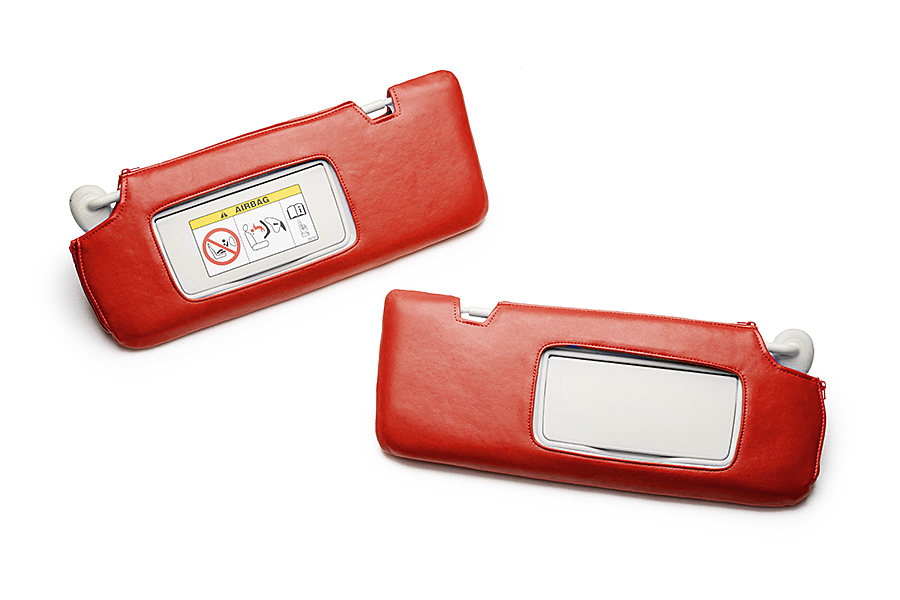 キルティング レッド（裏）