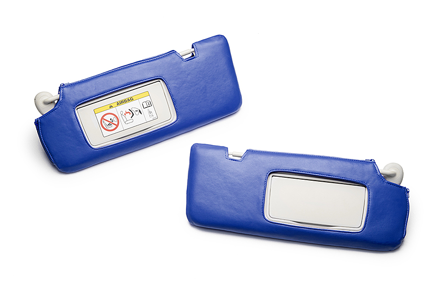 キルティング ブルー（裏）