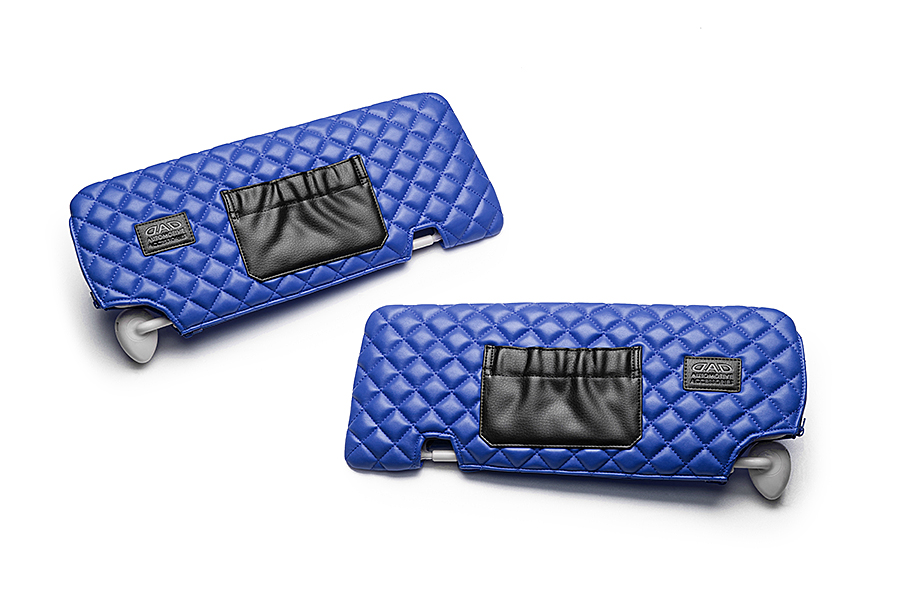 キルティング ブルー（表）