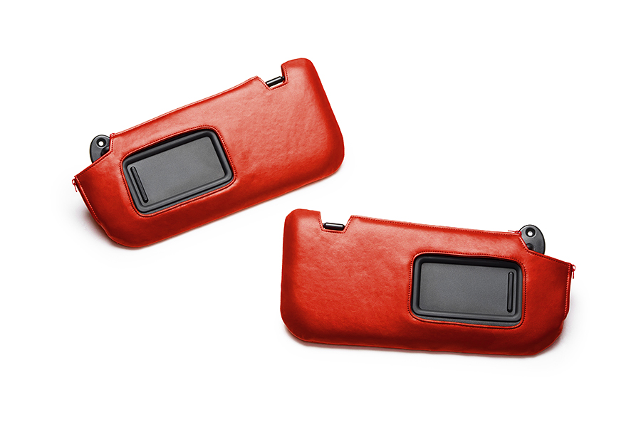 キルティング レッド（裏）