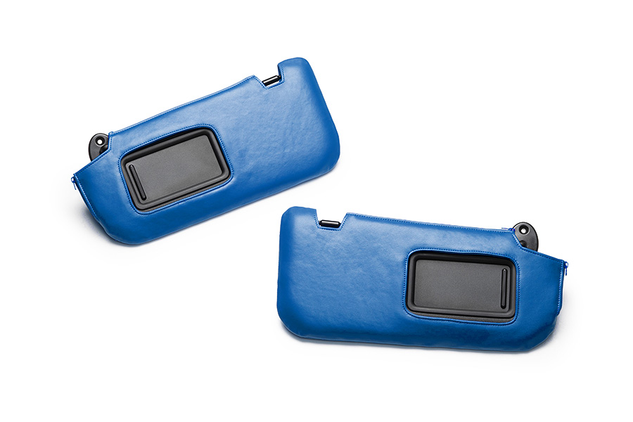 キルティング ブルー（裏）