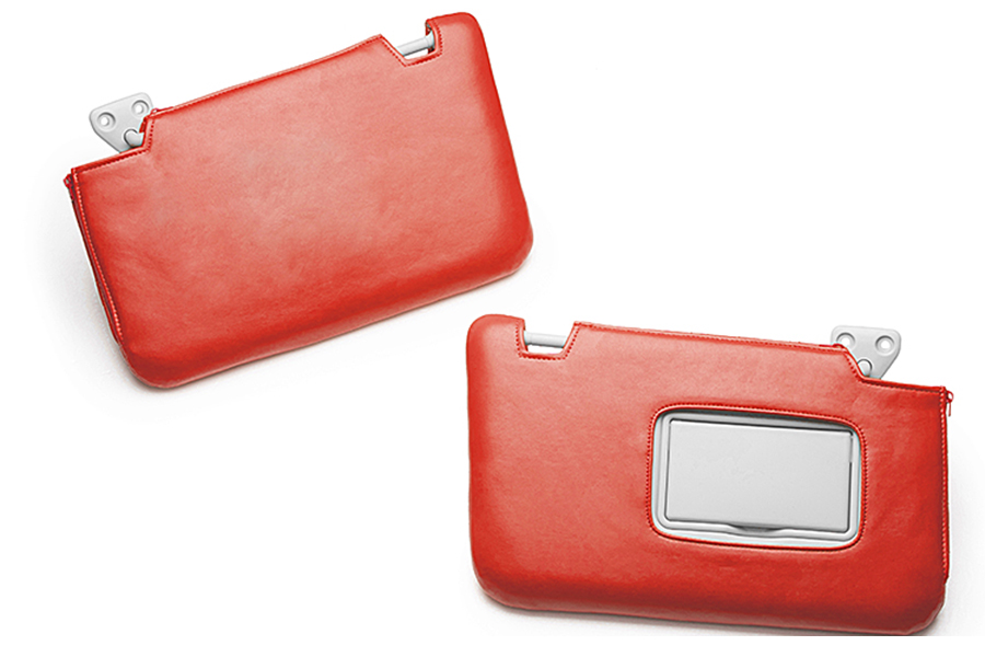 キルティング レッド（裏）