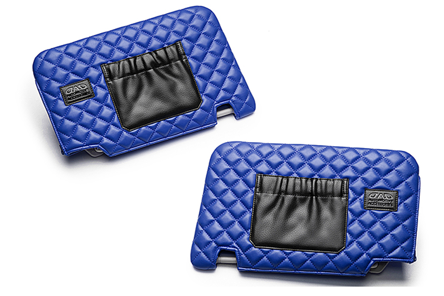 キルティング ブルー（表）