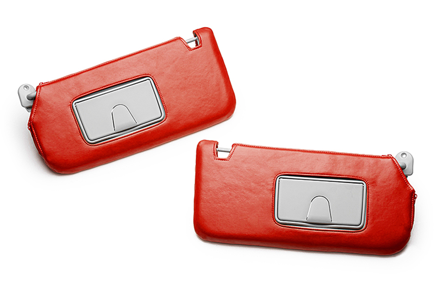 キルティング レッド（裏）