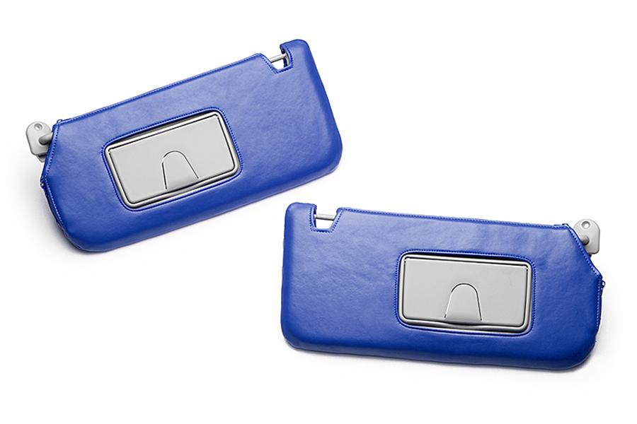 キルティング ブルー（裏）