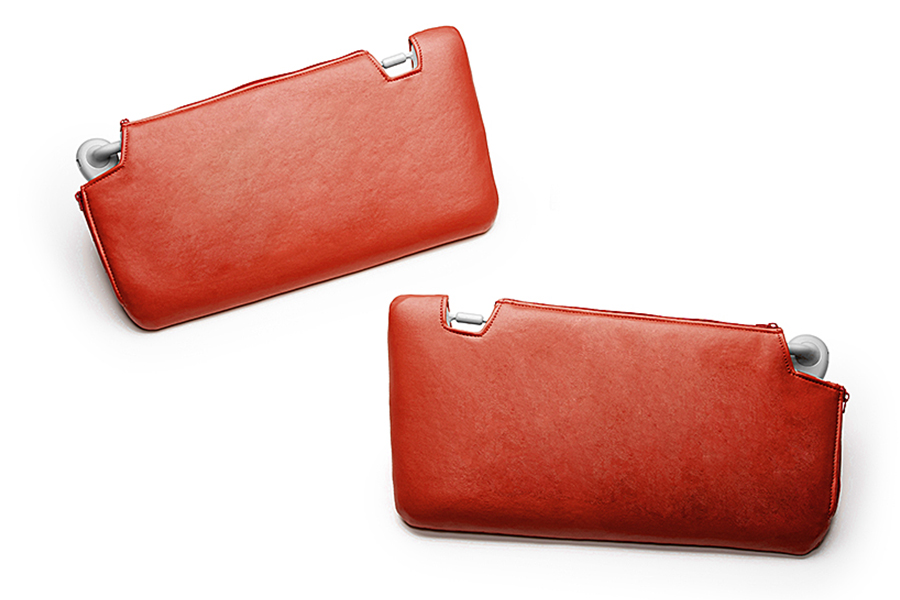 キルティング レッド（裏）