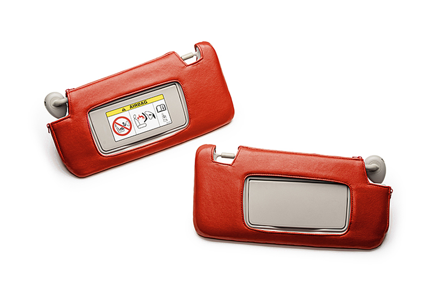 キルティング レッド（裏）