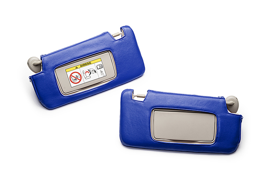 キルティング ブルー（裏）