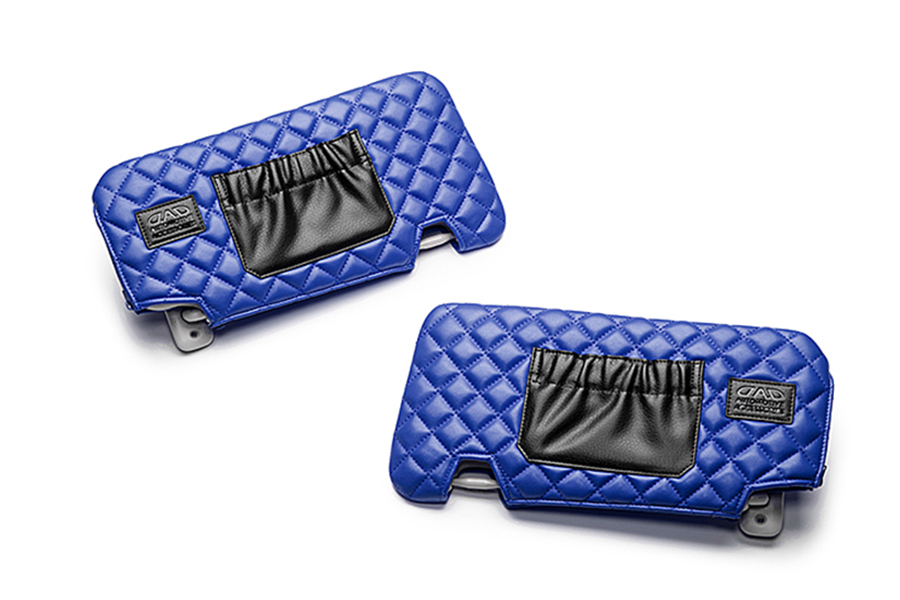 キルティング ブルー（表）