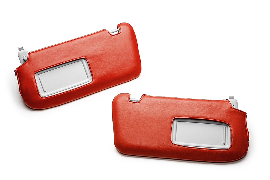 キルティング レッド（裏）